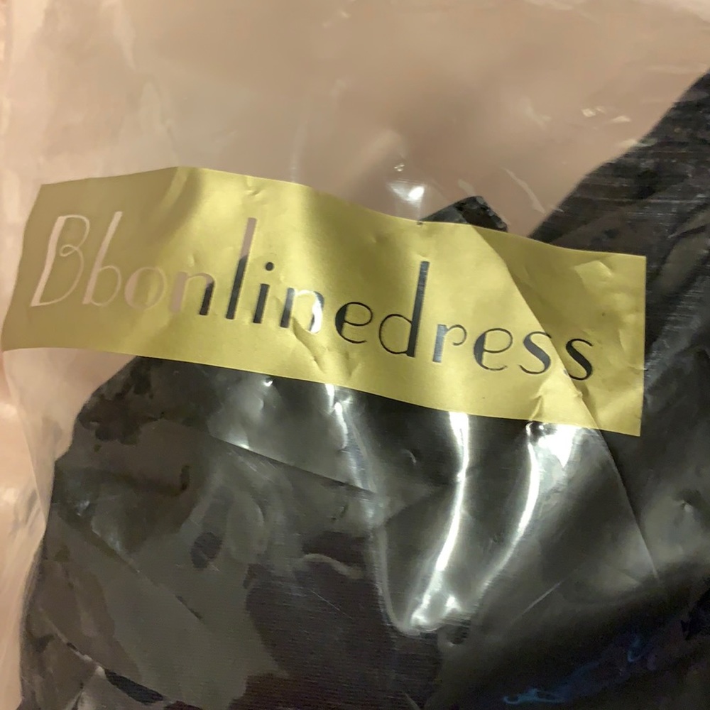 Black retro cocktail dress